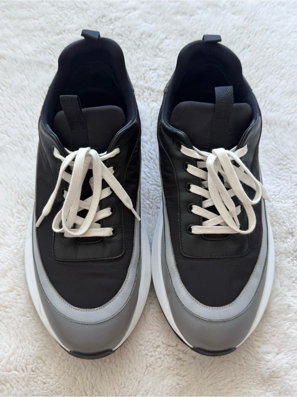 Hermes men sneakers size 45 EU  or 11.5 US Authentic